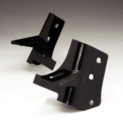 KC HiLiTES 97-06 Jeep TJ A-Pillar Windshield Hinge Light Mount Bracket Set (Pair) - Black - 7311