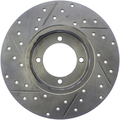 StopTech Slotted & Drilled Sport Brake Rotor - 127.42004L