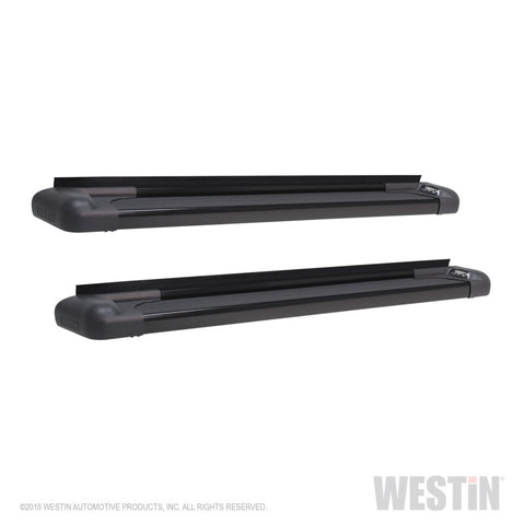 Westin SG6 Aluminum LED Running Boards 83in - Blk - 27-65765