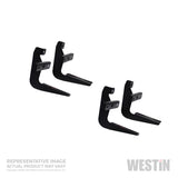 Westin 1998-2002 Ford Ranger Ext Cab 43135 DR (w/Rocker pinch weld) Running Board Mount Kit - Black - 27-1145