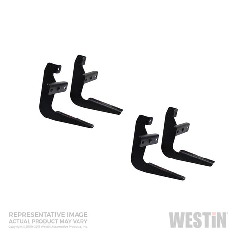 Westin 1998-2002 Ford Ranger Ext Cab 43135 DR (w/Rocker pinch weld) Running Board Mount Kit - Black - 27-1145