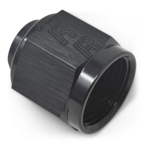 Russell Performance -6 AN Flare Cap (Black) - 661963