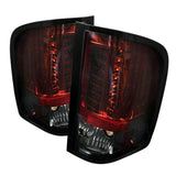 Spyder Chevy Silverado 07-13 LED Tail Lights Red Smoke ALT-YD-CS07-LED-RS - 5001801