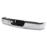 xTune 09-18 Dodge Ram 1500 w/Parking Sensor OEM Style Steel Rear Bumper - Chrome RB-DR09-SET-WS-C - 9047022