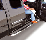 Go Rhino 04-14 Nissan Titan CC (Short Bed ONLY) 4000 Series SideSteps - Cab Length - Chrome - 4351C