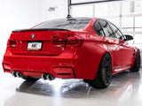 AWE Tuning BMW F8X M3/M4 Track Edition Catback Exhaust - Chrome Silver Tips - 3020-42082