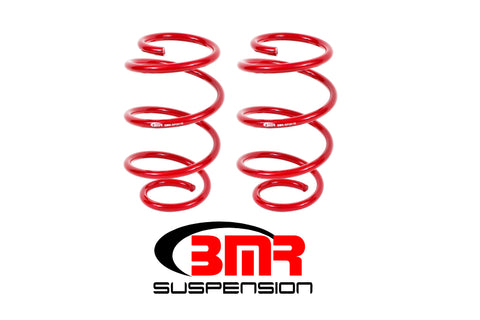 BMR 15-17 S550 Mustang Front Performance Version Lowering Springs - Red - SP081R