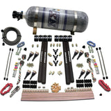 Nitrous Express SX2 Dual Stage 8 Solenoid /Gasoline Nitrous Kit (200-1200HP) w/Composite Bottle - 90009-12