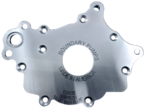 Boundary 18-23 Ford Coyote V8 Vane Ported MartenWear Treated Gear Billet Oil Pump Assembly - CM-S2-R2