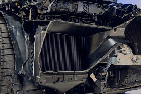 CSF 2019+ Lamborghini Urus / 2020+ Audi RS Q8 / SQ8 / SQ7 High Performance Intercooler System- Black - 8211