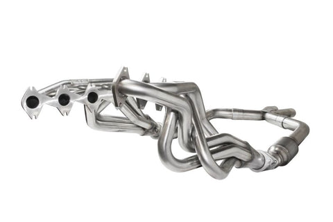 Kooks 05-10 Ford Mustang GT 4.6L 3V w/ MT 1-3/4in x 3in Header & Catted H-Pipe Kit - 1131H220