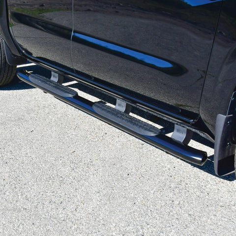 Westin 2022 Nissan Frontier Crew Cab PRO TRAXX 4 Oval Nerf Step Bars - Black - 21-24215