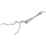 Ford Racing 2017 F150 Raptor 3.5L Sport Cat-Back Exhaust System Dual Rear Exit w/ Chrome Tips - M-5200-F15RSC