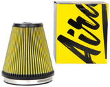 Airaid Universal Air Filter - Cone 6in Flange x 7in Base x 4-3/8in Top x 7in Height - Synthaflow - 704-495