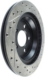 StopTech Slotted & Drilled Sport Brake Rotor - 127.61046R