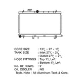 CSF 02-07 Subaru Impreza Radiator - 3076