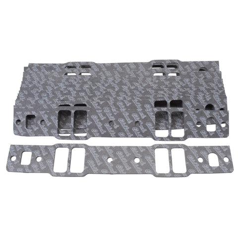 Edelbrock Gasket Kit Intake Manifold SBC 2814 for GM Cast Iron Bowtie Vortec Package of 10 - 72078