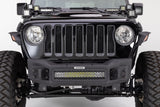 Go Rhino 07-20 Jeep Wrangler JL/JLU/JK/JKU/Gladiator JT Rockline Front Stubby Bumper - 331100T