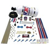 Nitrous Express Pro-Shk/Gas Nitrous Kit (200-600HP) w/Rails and 15lb Bottle - 91206-15