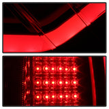 xTune 09-14 Ford F-150 Light Bar LED Tail Lights - Red Clear (ALT-JH-FF15009-LBLED-RC) - 9042201