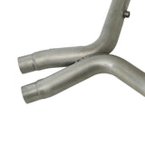 BBK 11-14 Mustang 5.0 Short Mid X Pipe With Catalytic Converters 3.0 For BBK Long Tube Headers - 1658