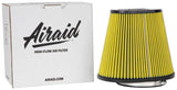 Airaid Universal Air Filter - Cone 6in FLG x 10-3/4x7-3/4in B x 7-1/4x4-3/4in T x 9in H Synthaflow - 725-472