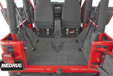 BedRug 97-06 Jeep TJ Rear Cargo Kit (Incl Tailgate) - BRTJ97R