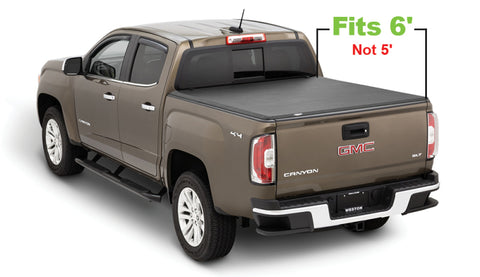 Tonno Pro 15-19 Chevy Colorado 6ft Fleetside Hard Fold Tonneau Cover - HF-165