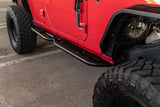 DV8 Offroad 07-18 Jeep Wrangler JK (4 Door Only) OE Plus Side Steps - SRJK-08