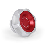 Mishimoto 2015+ Ford Mustang EcoBoost/2013+ Ford Focus ST Oil Filler Cap - Red - MMOFC-MUS4-15MRD