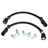 BBK 2015 Mustang GT V6 6-Pin Front O2 Sensor Wire Harness Extensions 12 (pair) And Bolt Kit - 16332