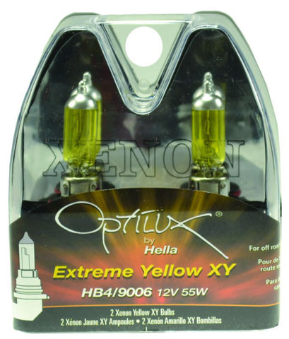 Hella Optilux HB4 9006 12V/55W XY Xenon Yellow Bulb - H71070602