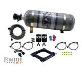 Nitrous Express 4500 Assassin Plate Stage 6 Nitrous Kit (50-300HP) w/12lb Bottle - 67070-12