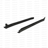 Seibon 08-10 Mitsubishi Evo X VR-style Carbon Fiber Side Skirts - SS0809MITEVOX-VR