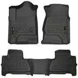 Husky Liners 2015 Chevy/GMC Suburban/Yukon XL WeatherBeater Combo Black Front&2nd Seat Floor Liners - 99211