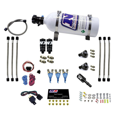 Nitrous Express Three Cyl EFI Piranha Nitrous Kit - 60033EFIP