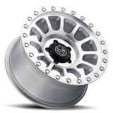 ICON Hulse 17 X 8.5 6 X 135 6mm Offset 5in BS Silver Machined - 8017856350SM