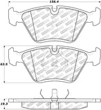 StopTech Street Select Brake Pads - Front/Rear - 305.03940