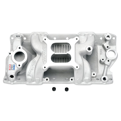 Edelbrock S/B Chevy RPM Air-Gap Manifold - 7501