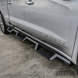 Westin 19-22 GMC Sierra 1500 CC 6.5ft Bed (Excl. 2019 Ltd/LD) HDX Drop W2W Nerf Step Bars - Tex. Blk - 56-534695