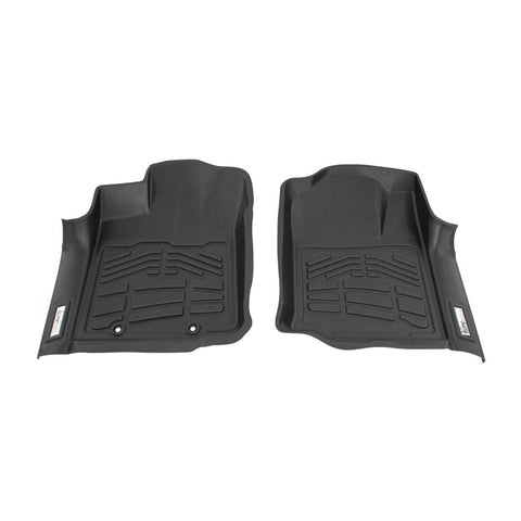 Westin 2016-2018 Toyota Tacoma Access/Dbl Cab Wade Sure-Fit Floor Liners Front - Black - 72-110079