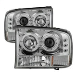 Spyder Ford F250 Super Duty 99-04 Projector Version 2 LED Halo LED Chrm PRO-YD-FF25099-1P-G2-C - 5010360