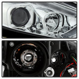 Spyder 15-18 Ford Focus Projector Headlights - Seq Turn Light Bar - Chrome PRO-YD-FF15-LBSEQ-C - 5086457