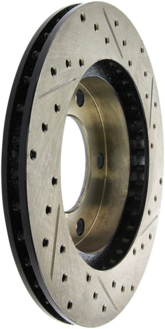 StopTech Slotted & Drilled Sport Brake Rotor - 127.63006R