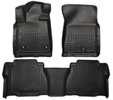 Husky Liners 12-13 Toyota Tundra Weatherbeater Black Front & 2nd Seat Floor Liners - 99591