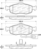 StopTech Street Brake Pads - 308.08010