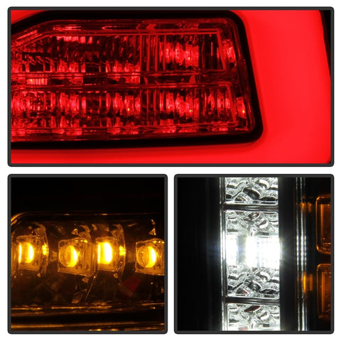 Spyder Dodge Ram 19-20 LED Tail Light Black ALT-YD-DR19HAL-SEQ-BK - 5087294