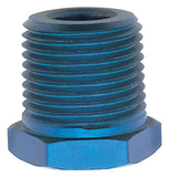 Russell Performance 3/4in Male to 3/8in Female Pipe Bushing Reducer (Blue) - 661630