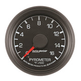 Autometer Factory Match Ford 52.4mm Full Sweep Electronic 0-1600 Deg F EGT/Pyrometer Gauge - 8444