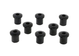 Whiteline 76-86 Jeep CJ7 Spring Eye Front and Shackle Bushing Kit - W72319